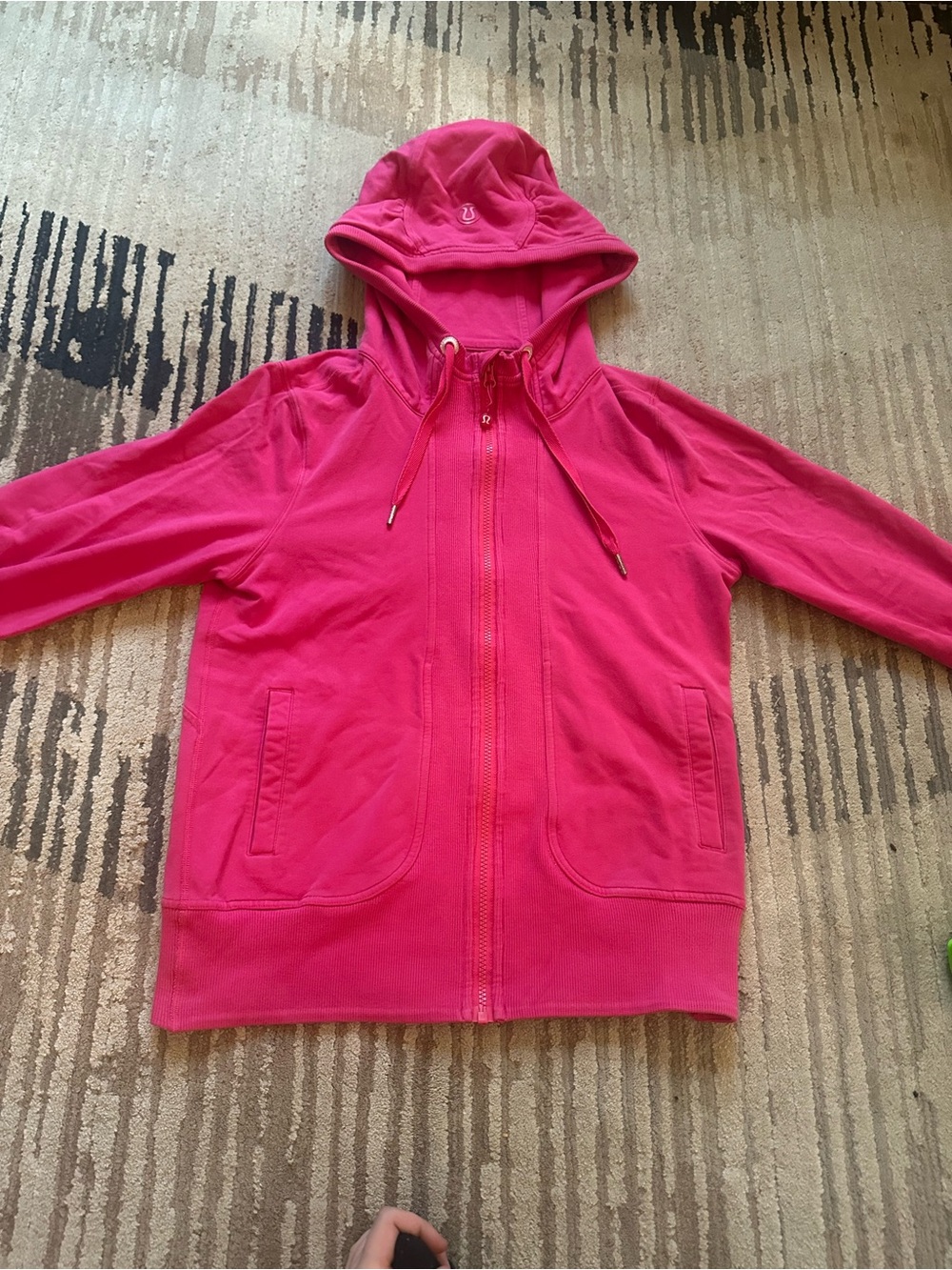 Lululemon Scuba Zip Up Pink - Women Size 10